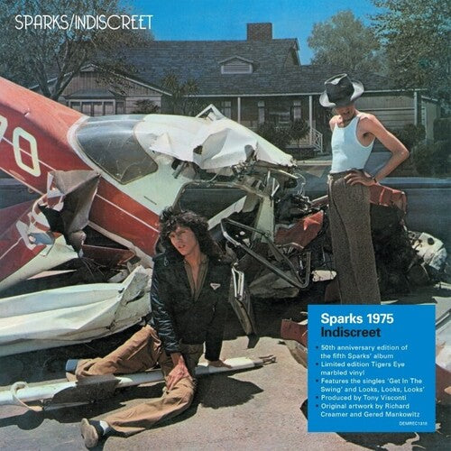 Sparks: Indiscreet: 50th Anniversary - Limited 'Tiger's Eye' Colored Vinyl - VINYL LP