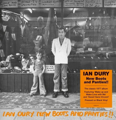 Ian Dury: New Boots & Panties - Black Vinyl - VINYL LP