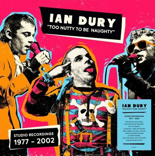 Ian Dury: Too Nutty To Be Naughty: Studio Recordings 1977-2002 - Deluxe 9CD Boxset - COMPACT DISCS