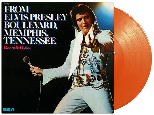 Presley, Elvis: From Elvis Presley Boulevard Memphis - Limited 180-Gram Orange Colored Vinyl - VINYL LP
