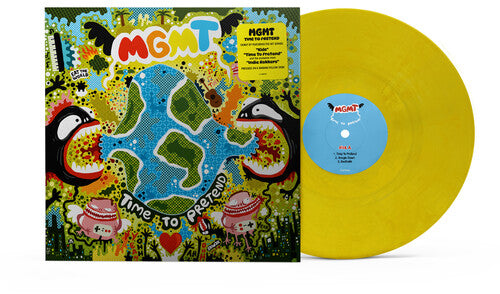 Mgmt: Time To Pretend - Banana Yellow - VINYL LP