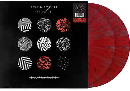 Twenty One Pilots: Blurryface - Burgundy Splatter Colored Vinyl - VINYL LP
