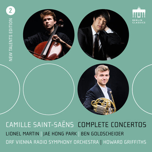 Jae Hong Park: Camille Saint-Saens: Complete Concertos (New Talents Edition #2) - COMPACT DISCS