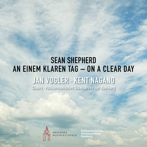 Jan Vogler: Sean Shepherd: On a clear day - An einem klaren Tag - COMPACT DISCS