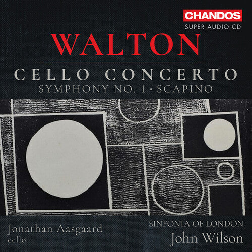 Aasgaard, Jonathan: Walton: VC Con: Sym No. 1 Scapino - SUPER-AUDIO CD