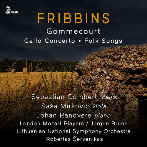 Sebastian Comberti: Fribbins: Cello Concerto; Gommecourt; Folk Songs - COMPACT DISCS