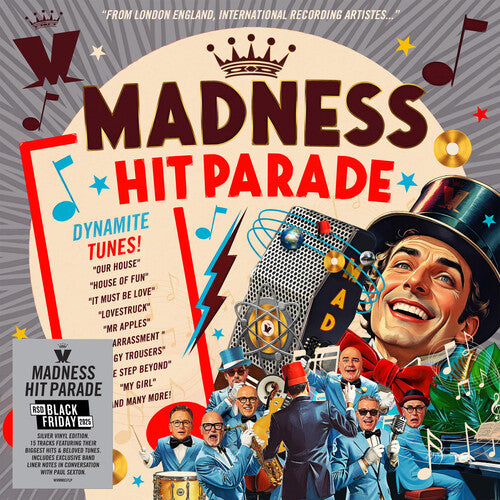 Madness: Hit Parade - Limited Opaque Silver Colored Vinyl - VINYL LP