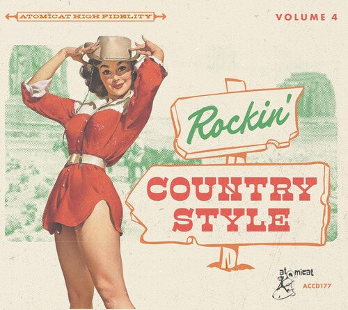 Various Artists: Rockin Country Style 4 (Various Artists) - COMPACT DISCS