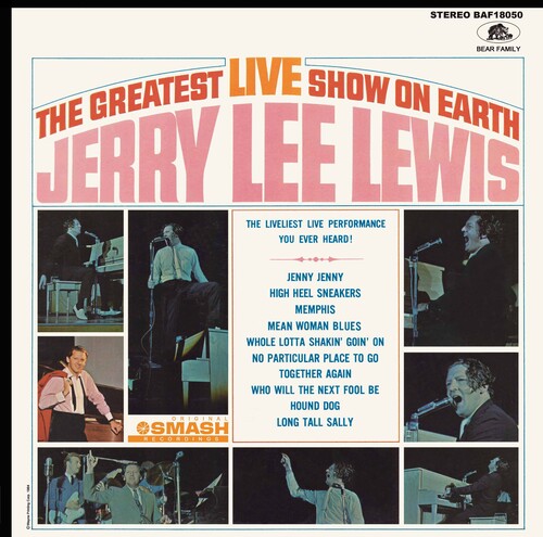 Jerry Lee Lewis: The Greatest Live Show On Earth - VINYL LP