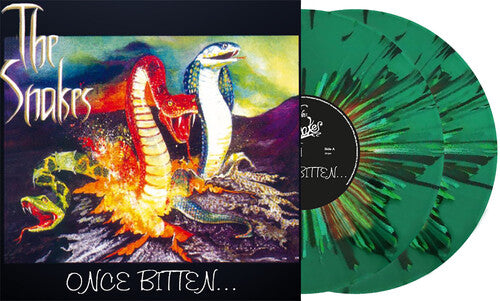 The Snakes: Once Bitten... - Limited Splatter Green Vinyl - VINYL LP