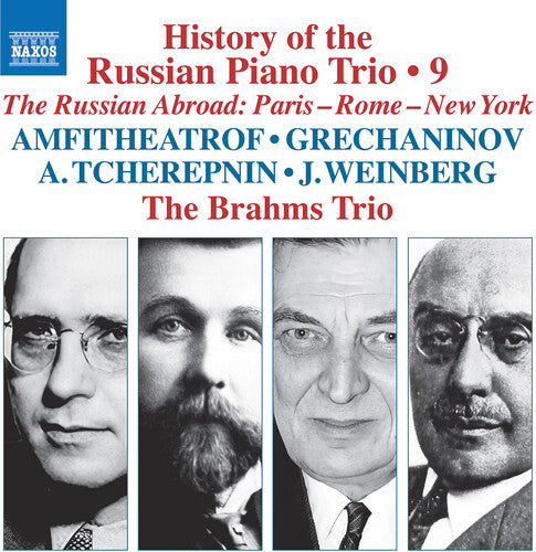 Brahms Trio: History of the Russian Piano Trio, Vol. 9 - COMPACT DISCS