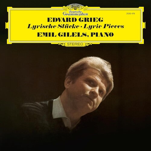 Emil Gilels: Grieg Lyric Pieces (Original Source Series) LP - VINYL LP