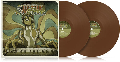 Many Faces of Stevie Wonder / Various - Brown: Many Faces Of Stevie Wonder / Various - Brown Vinyl - VINYL LP