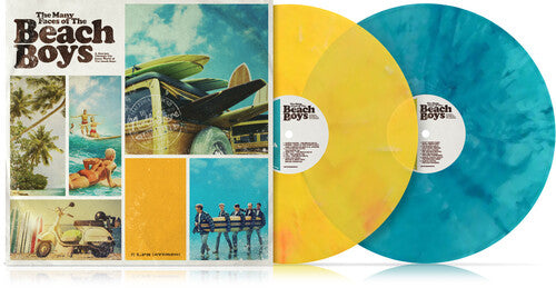 Many Faces of the Beach Boys / Various - Colored: Many Faces Of The Beach Boys / Various - Yellow Marble & Cyan Marble Vinyl - VINYL LP