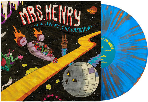 Mrs. Henry: Live at the Casbah - Blue/Orange Splatter - VINYL LP