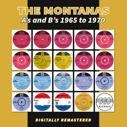Montanas: A's & B's 1965 To 1970 - VINYL LP