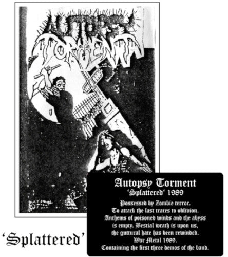 Autopsy Torment: Splattered Demo 1989 / Extras - COMPACT DISCS