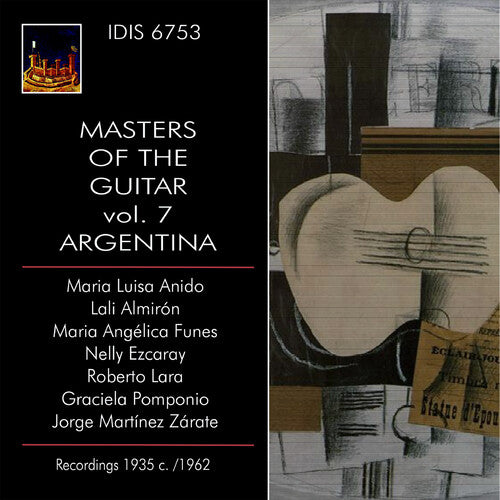 Maria Luisa Anido: Master of the Guitar, Vol. 7 - Argentina - COMPACT DISCS