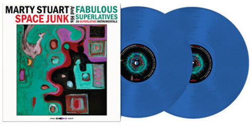 Marty Stuart & His Fabulous Superlatives: Space Junk - Blue - VINYL LP