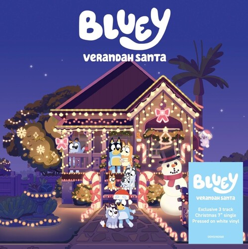 Bluey: Verandah Santa - White Colored Vinyl - 7-INCH SINGLE
