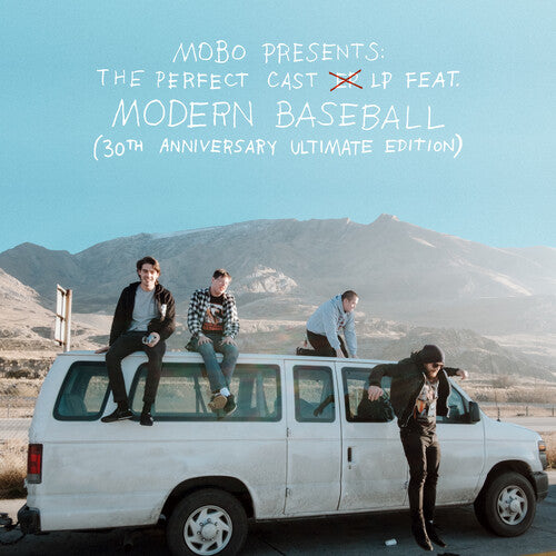 Modern Baseball: MOBO Presents: The Perfect Cast LP feat. Modern Baseball - Pink/Blue - VINYL LP