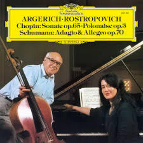 Argerich / Rostropovich: Chopin: Sonate Op. 65; Schumann: Adagio - VINYL LP