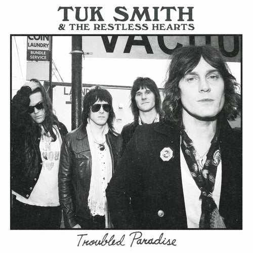 Smith, Tuk & the Restless Hearts: Troubled Paradise - Transparent Blue Vinyl - VINYL LP