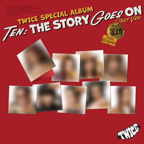 TWICE: TEN: The Story Goes On [Cast Ver.] - COMPACT DISCS