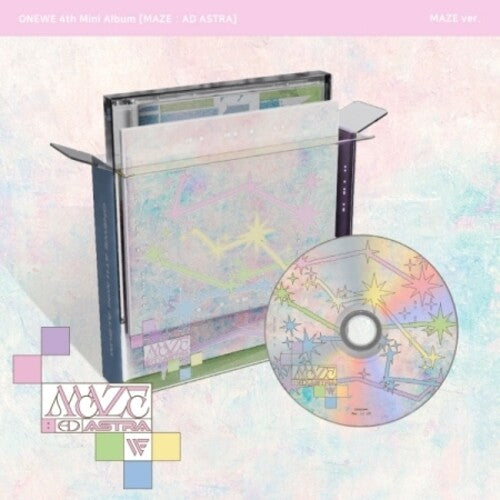 Onewe: Maze : Ad Astra - Maze Version - incl. Lyrics Book, Photobook, Folding Maze Card, Sticker, 3 Photocards, Folded Poster + Group Folded Poster - COMPACT DISCS