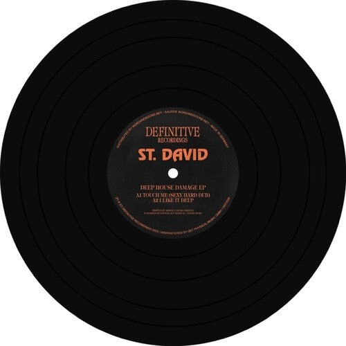 St David: Deep House Damage EP - 12-INCH SINGLE