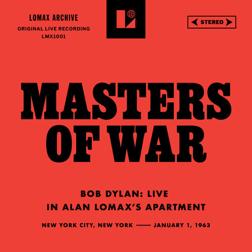 Bob Dylan: Masters of War (Live in Alan Lomax's Apartment) - 7-INCH SINGLE