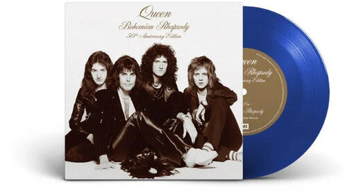 Queen & Adam Lambert: Bohemian Rhapsody - Blue Colored Vinyl - 7-INCH SINGLE