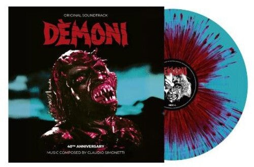 Claudio Simonetti: Demoni: 40th Anniversary (Original Soundtrack) - Splatter Colored Vinyl - VINYL LP