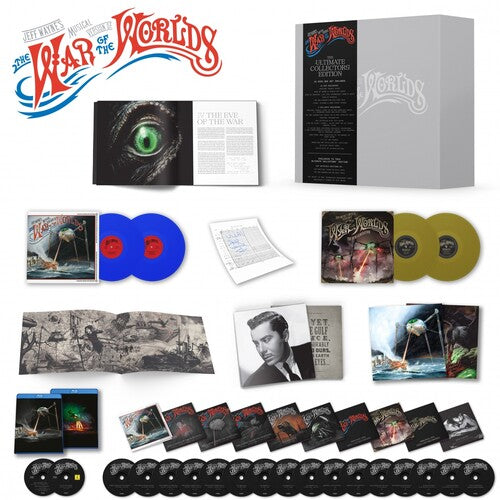 Jeff Wayne: Jeff Wayne's Musical Version Of The War Of The Worlds - Ultimate Collectors' Edition 16CD, 2 Blu-Ray, 4LP Box Set - COMPACT DISCS