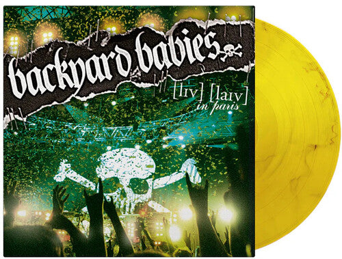 Backyard Babies: Live Live In Paris - Limited 180-Gram Yellow & Black Marble Colored Vinyl - VINYL LP