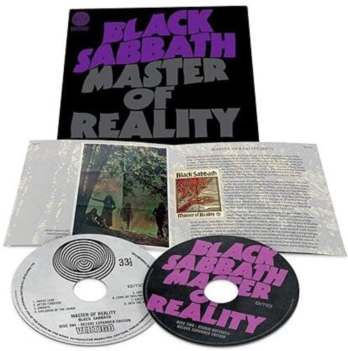 Black Sabbath: Master Of Reality: Deluxe - Digipak with Bonus Tracks - COMPACT DISCS