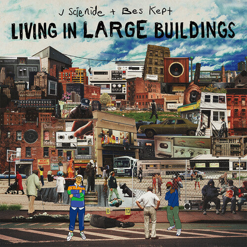 J Scienide / Bes Kept: Living In Large Buildings - VINYL LP
