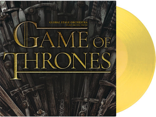Global Stage Orchestra: Plays Music From Game Of Thrones - Ltd Transparent Yellow Vinyl - VINYL LP