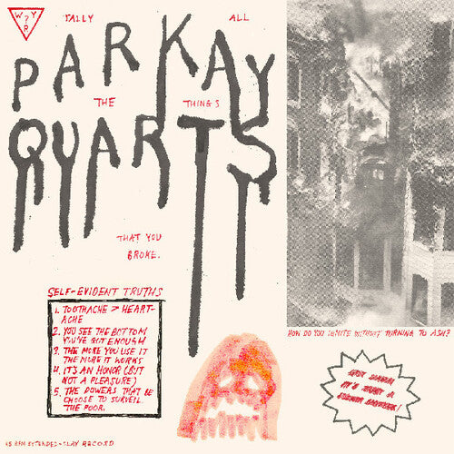 Parquet Courts: Tally All The Things You Broke - 12-INCH SINGLE