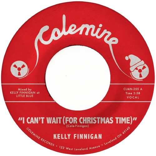 Kelly Finnigan: I Can't Wait (for Christmas Time) / Snowy Night in Ohio - VINYL LP
