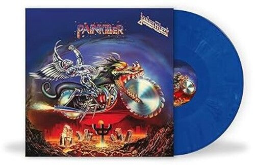 Judas Priest: Painkiller - NAD Blue & Blue White Marble Vinyl - VINYL LP