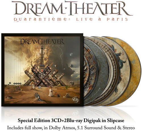 Dream Theater: Quarantieme: Live A Paris - COMPACT DISCS