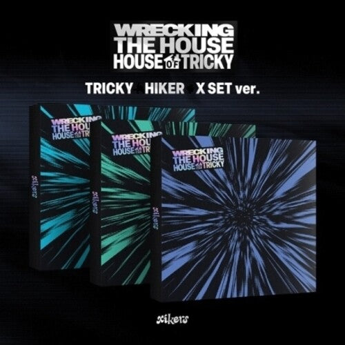 xikers: House Of Tricky : Wrecking The House - Random Cover - incl. Photobook, Envelope, Folded Poster, Sticker, 2 Photocards + Magnet - COMPACT DISCS