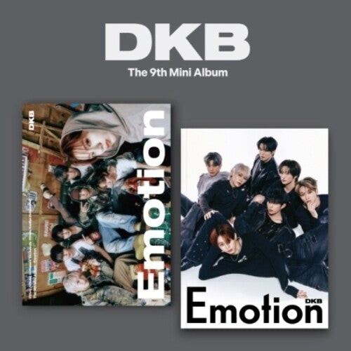 Dkb: Emotion - Random Cover - incl. 84pg Photobook, Poster, Folded Poster, Photocard, Polaroid Photo, Clear Photocard Frame + Sticker - COMPACT DISCS