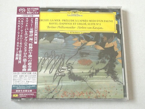 Debussy / Ravel / Karajan: La Mer / Prelude A L'Apres-Midi D'Un Faune / Daphnis Et Chloe, Suite No 2 - SUPER-AUDIO CD