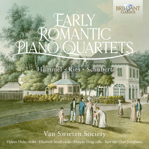 Van Swieten Society: Early Romantic Piano Quartets by Hummel, Ries & Schubert - COMPACT DISCS