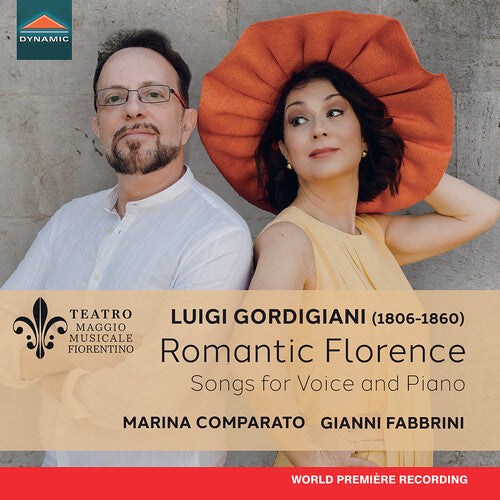 Marina Comparato: Luigi Gordigiani: Romantic Florence, Songs for Voice and Piano - COMPACT DISCS