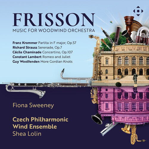 Czech Philharmonic Wind Ensemble: Frisson: Music for Woodwind Orchestra - COMPACT DISCS