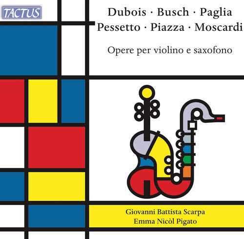 Giovanni Battista Scarpa: Works for violin and saxophone - COMPACT DISCS