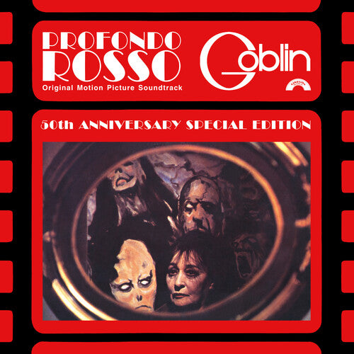 Goblin: Profondo Rosso: 50th Anniversary (Original Soundtrack) - Limited Deluxe Boxset includes Red & Black Colored Vinyl & Book - VINYL LP